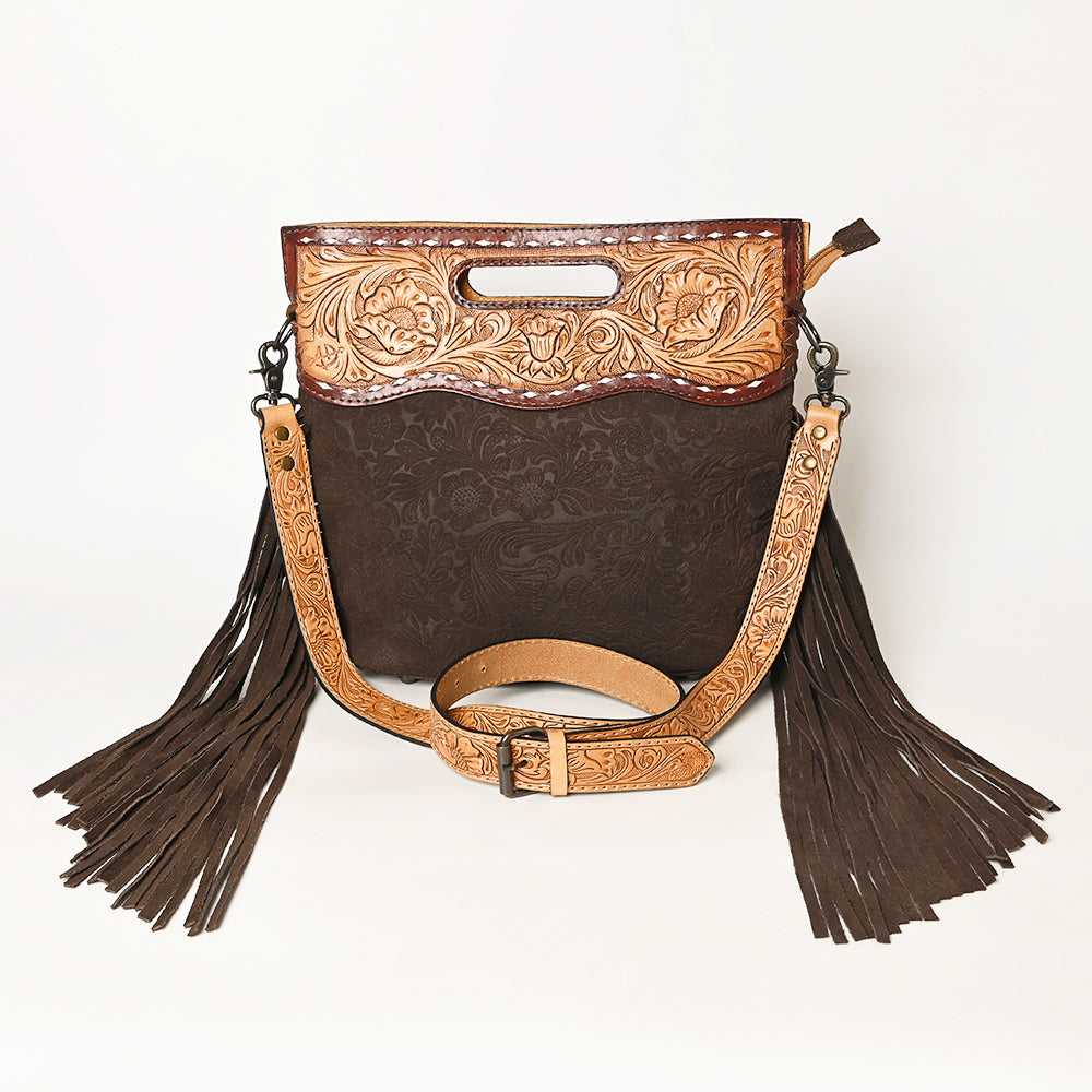 LC-ADBGS145DM1A  Clutch Genuine Western Leather Women Bag Paige