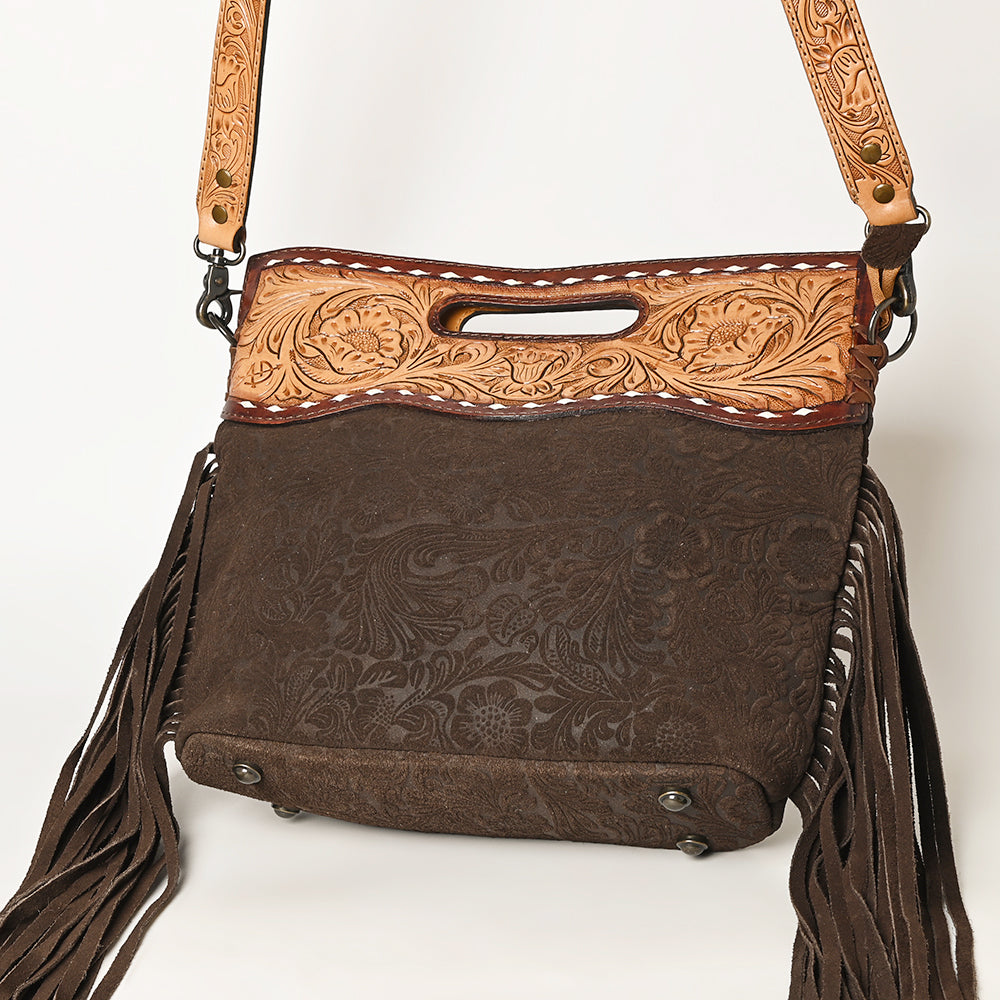 LC-ADBGS145DM1A  Clutch Genuine Western Leather Women Bag Paige