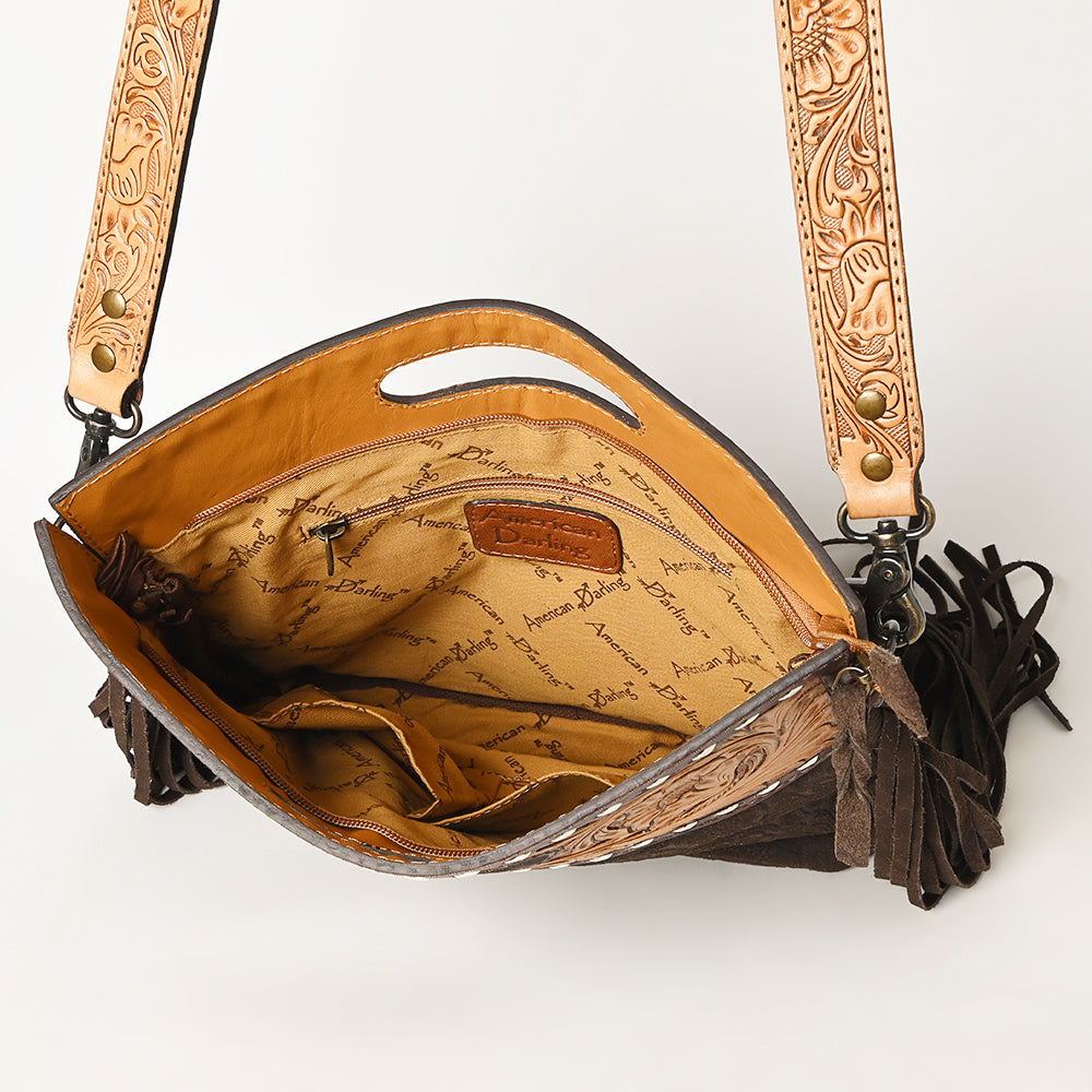LC-ADBGS145DM1A  Clutch Genuine Western Leather Women Bag Paige