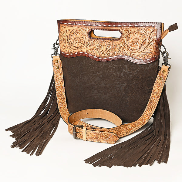 LC-ADBGS145DM1A  Clutch Genuine Western Leather Women Bag Paige