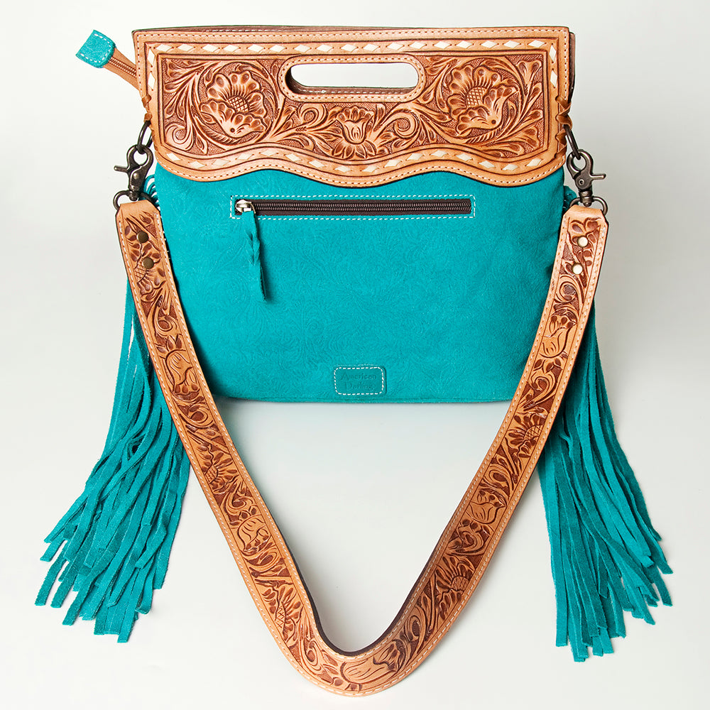 LC-ADBGS145DM1B Clutch Genuine Western Leather Women Bag Paige