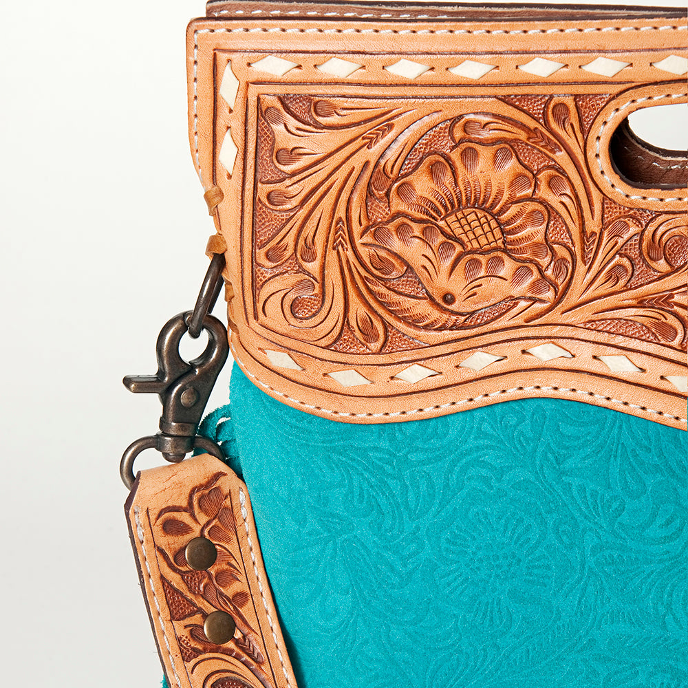LC-ADBGS145DM1B Clutch Genuine Western Leather Women Bag Paige