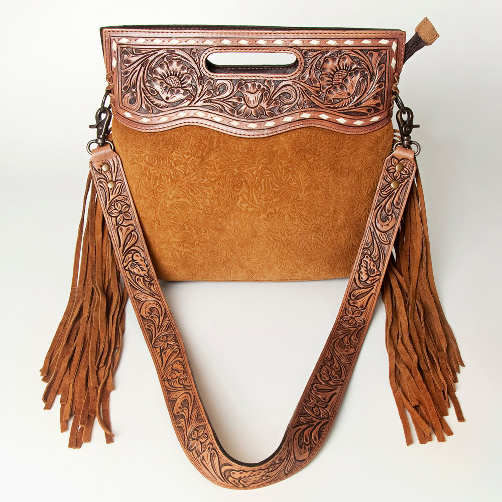 LC-ADBGS145DM1C Clutch Genuine Western Leather Women Bag Paige
