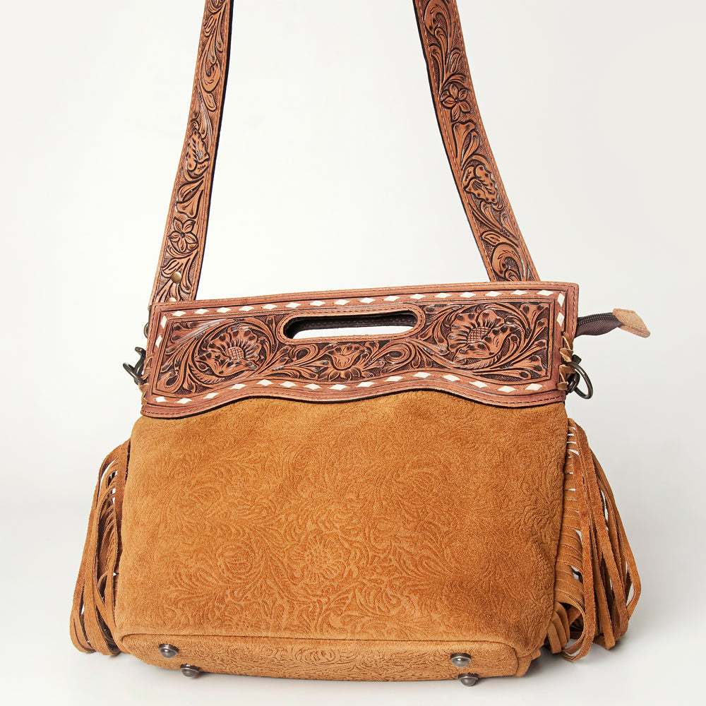 LC-ADBGS145DM1C Clutch Genuine Western Leather Women Bag Paige