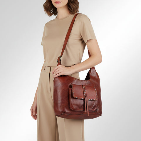 Signature Front-Pocket Carry Shoulder Bag