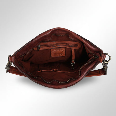 Studded Leather Shoulder Bag