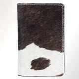 ADBGM246 Leather Whipstitch Wallet - Compact Horizontal Western Card Holder