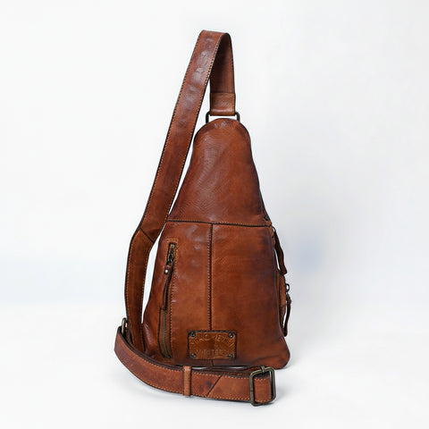 SWC191 Caldera - Full Grain Leather Sling Bag