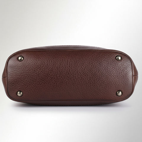 Heritage Diamond-Stitch Dome Tote