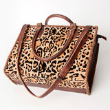 LC-ADBG229A Tote Hair On Genuine Western Leather Women Bag