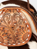 LC-ADBGZ611 Backpack Hair On Genuine Western Leather Women Bag