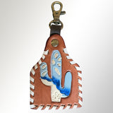 LC-ADKRX119 Hand Tooled Genuine Leather Keyring