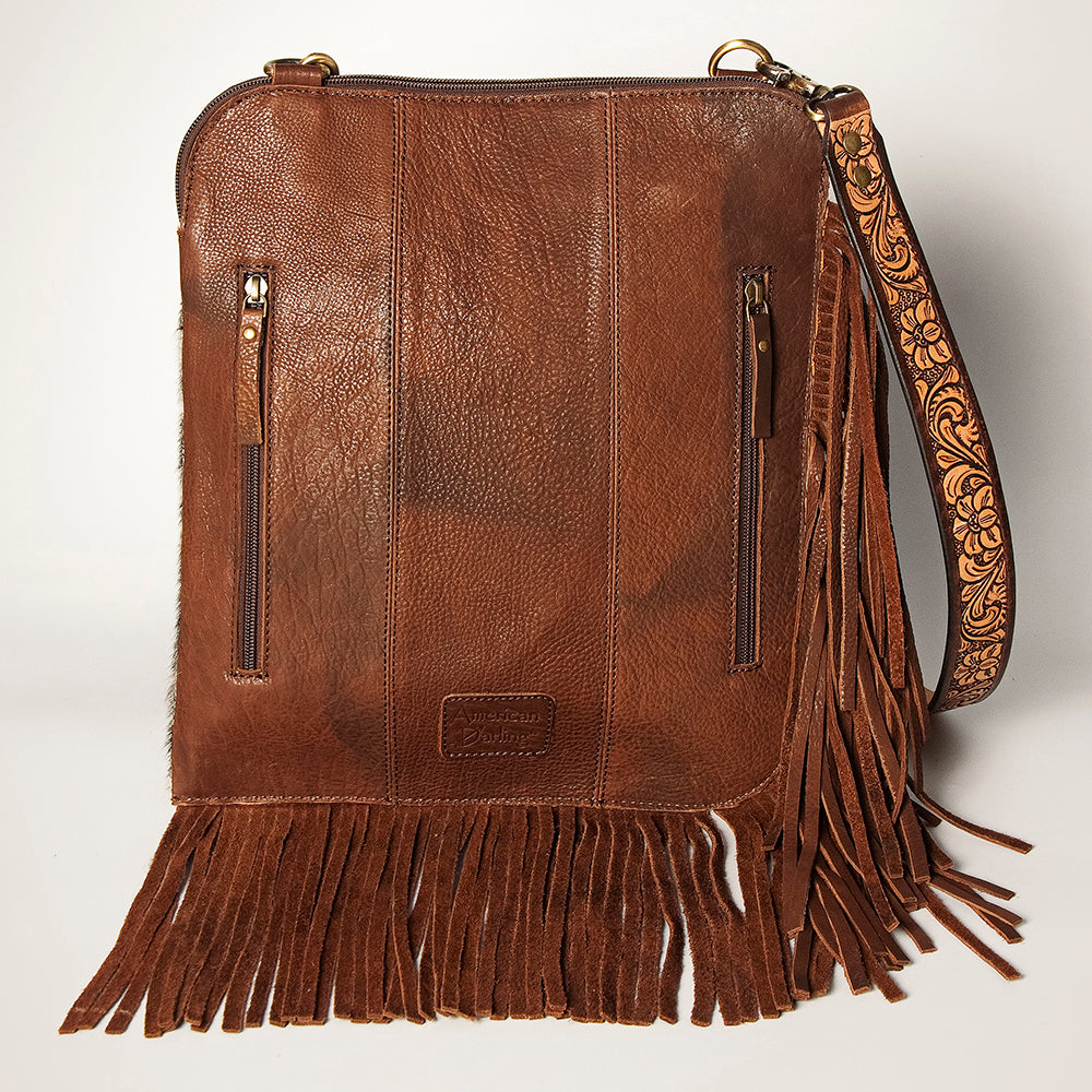 LC-ADBGA252 Chaps Bag Genuine Western Leather Women Bag