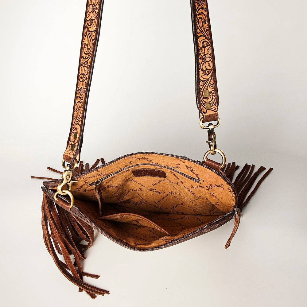 LC-ADBGA252 Chaps Bag Genuine Western Leather Women Bag