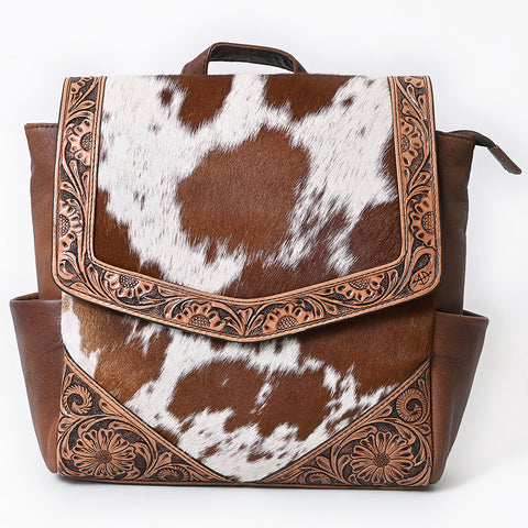 American Darling Handcrafted Hair-On Cowhide Western Leather Backpack