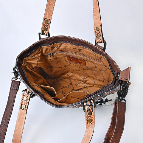 ADBGS112 Tote Genuine Western Leather Women Bag Becca