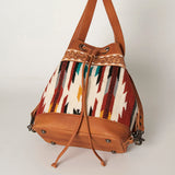 LC-ADBG862A Bucket Genuine Western Leather Women Bag