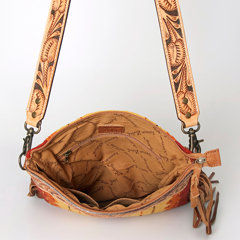 LC-ADBG298 Crossbody Genuine Western Leather Women Bag Clara