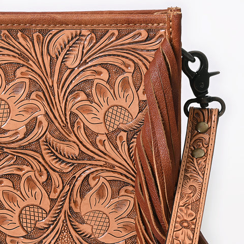 American Darling Hand Tooled Messenger Bag