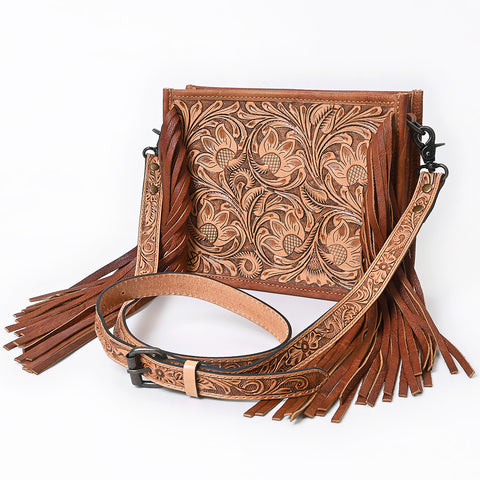 American Darling Hand Tooled Messenger Bag