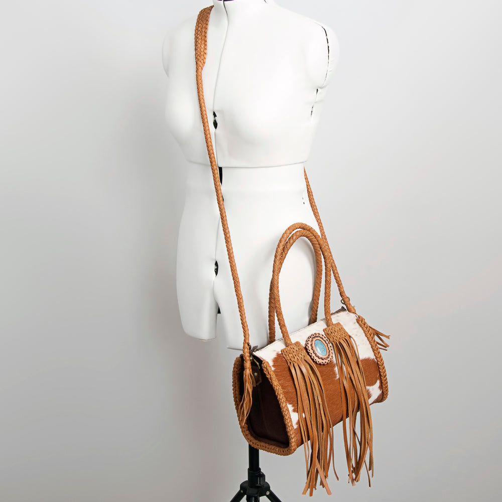 LC-ADBGD131C Duffel Genuine Western Leather Women Bag