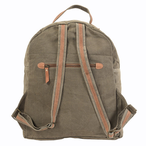 LC-KB140  Backpack Upcycled Canvas Ladies Bag
