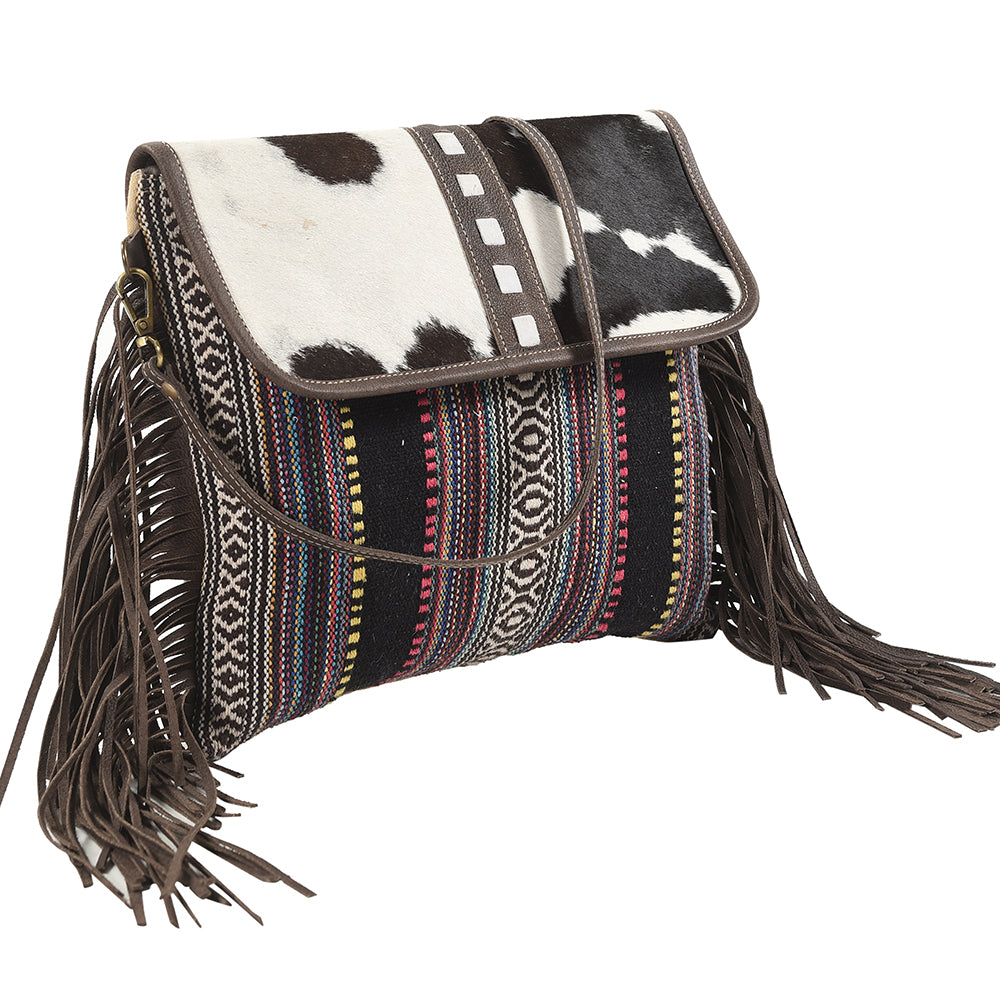 KB163 Crossbody Upcycled Canvas Ladies Bag