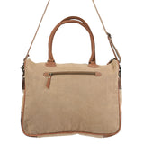 LC-KB176  Tote Upcycled Canvas Ladies Bag
