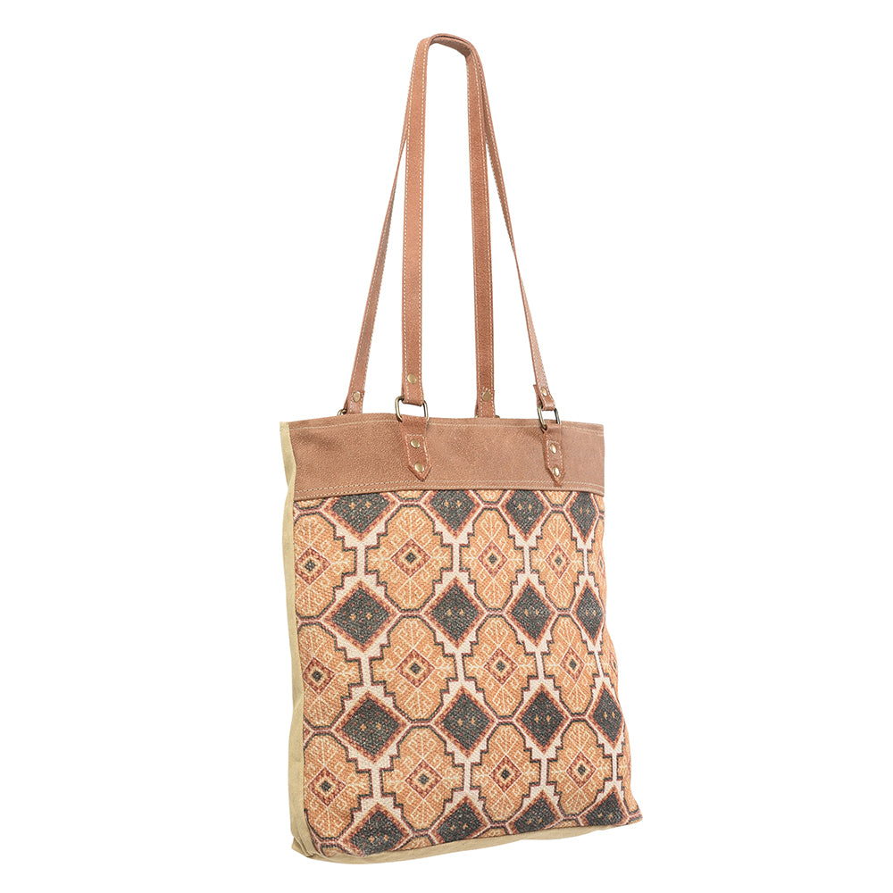 LC-KB213 Tote Upcycled Canvas Ladies Bag