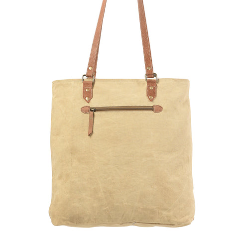 LC-KB213 Tote Upcycled Canvas Ladies Bag