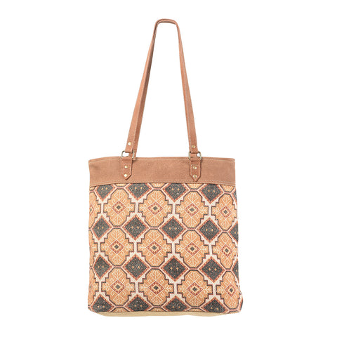 LC-KB213 Tote Upcycled Canvas Ladies Bag