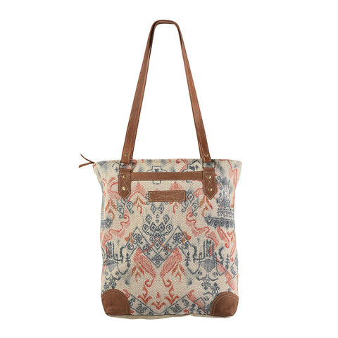 LC-KB227  Tote Upcycled Canvas Ladies Bag