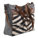 LC-KB248 Tote Upcycled Canvas Ladies Bag