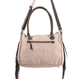 LC-KB253 Tote Upcycled Canvas Ladies Bag