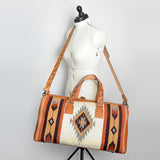 LC-ADBG870  Duffel Genuine Western Leather Women Bag