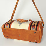 LC-ADBG870  Duffel Genuine Western Leather Women Bag