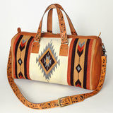 LC-ADBG870  Duffel Genuine Western Leather Women Bag