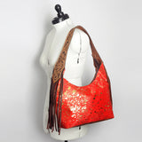 LC-ADBG803 Hobo Hair On Genuine Western Leather Women Bag Cady
