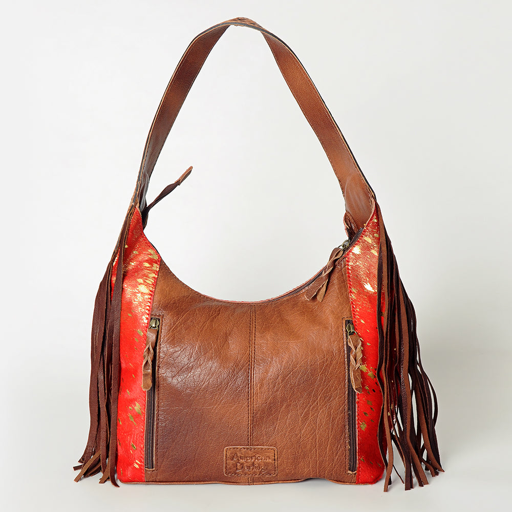 LC-ADBG803 Hobo Hair On Genuine Western Leather Women Bag Cady