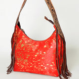 LC-ADBG803 Hobo Hair On Genuine Western Leather Women Bag Cady