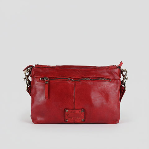 Studded Leather Crossbody Bag