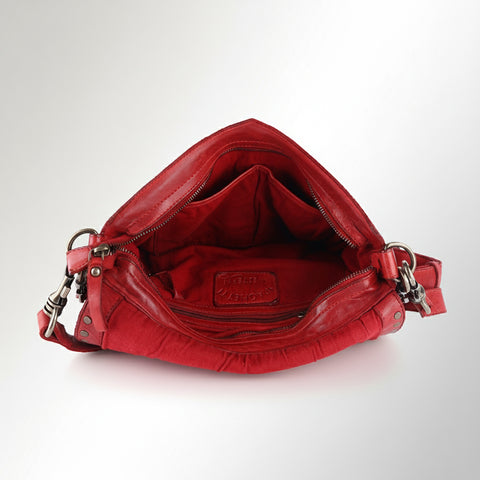 Studded Leather Crossbody Bag