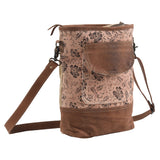 LC-KB311 Messenger Upcycled Canvas Ladies Bag
