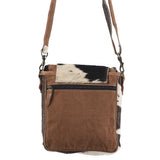 LC-KB313 Messenger Upcycled Canvas Ladies Bag