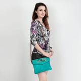 ADBGS178 Envelope Genuine Western Leather Women Bag Jane