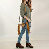 LC-ADBGF103 Clear Bag Genuine Western Leather Women Bag
