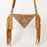 LC-ADBGF103 Clear Bag Genuine Western Leather Women Bag
