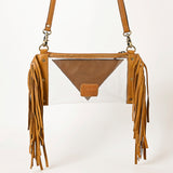 LC-ADBGF103 Clear Bag Genuine Western Leather Women Bag