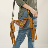 LC-ADBGF103 Clear Bag Genuine Western Leather Women Bag