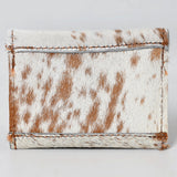 LC-ADBGZ141 Hair-On Cowhide Envelope - Western Leather Mini Wallet